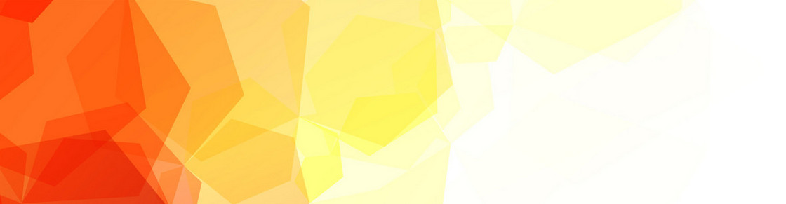 黄色大气几何抽象图案背景banner