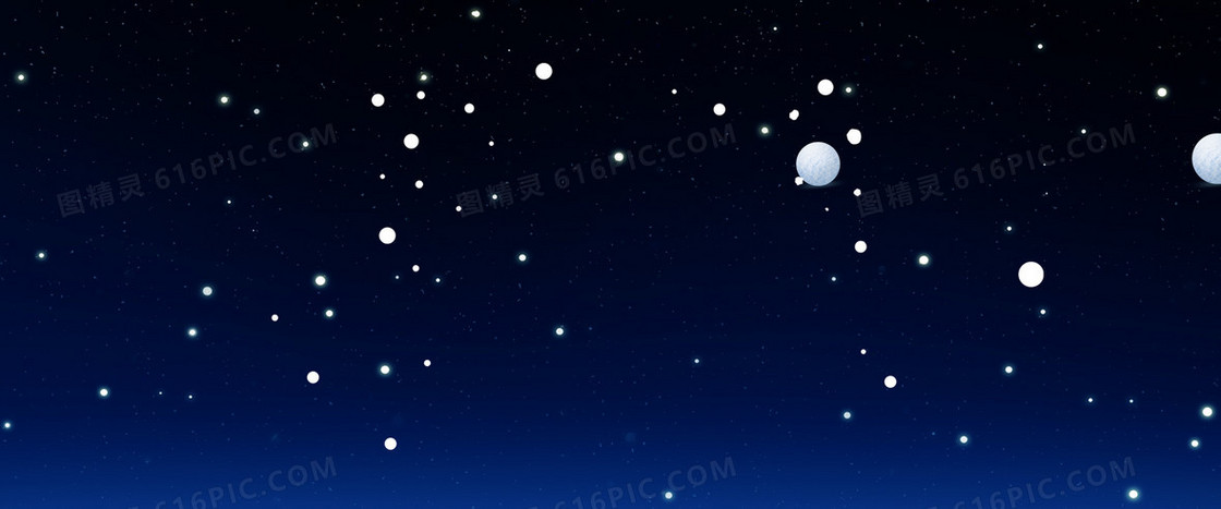 淘宝背景 1920大图 夜晚雪景 下雪