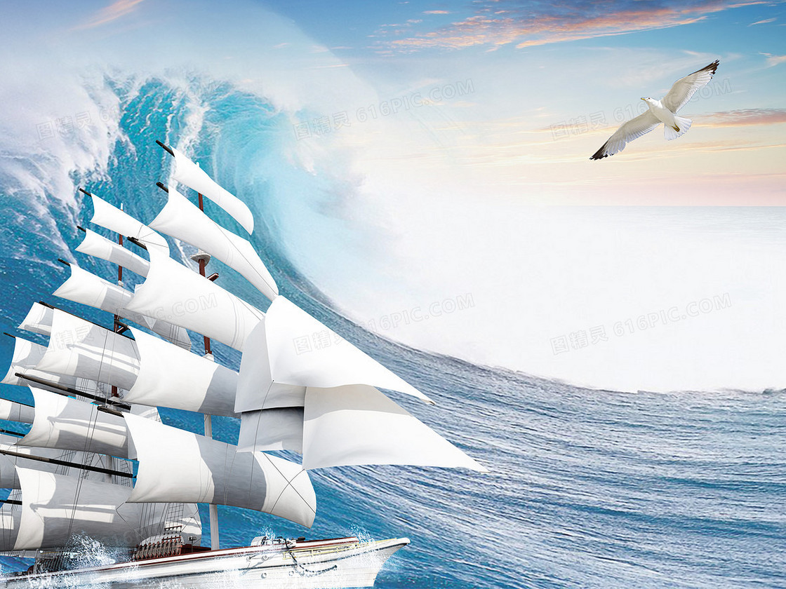 壁纸 帆船在海上 1920x1080 Full HD 2K 高清壁纸, 图片, 照片