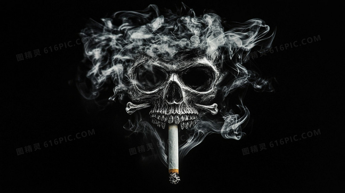 吸烟有害健康背景