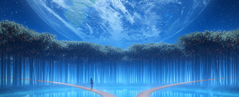 星空夜景