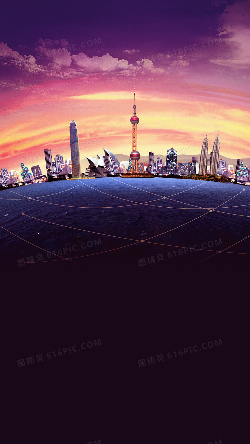 都市H5背景