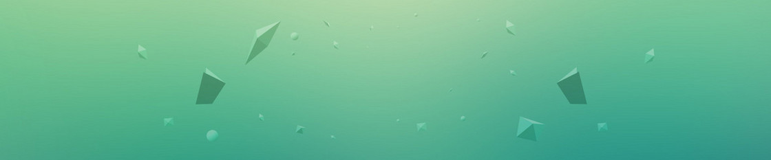 简约绿色大气质感几何海报背景