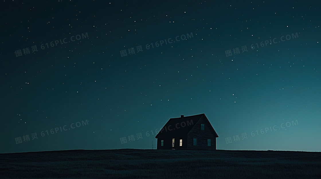 户外星空夜晚背景