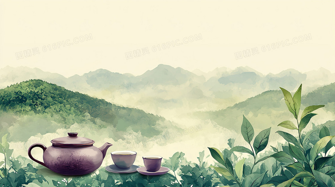 传统饮茶文化背景
