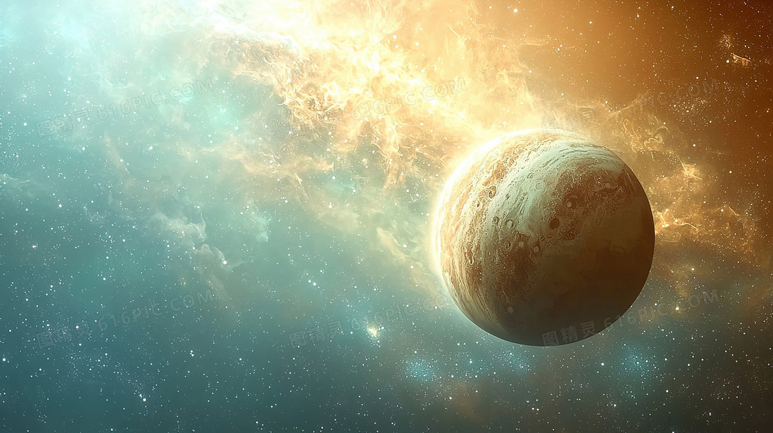 星球宇宙星星背景