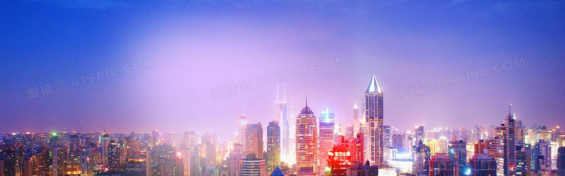 城市夜景背景