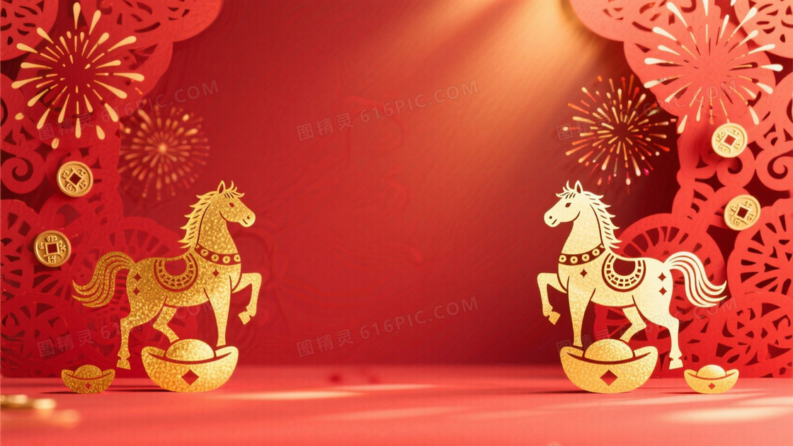 中国传统新年壁纸设计