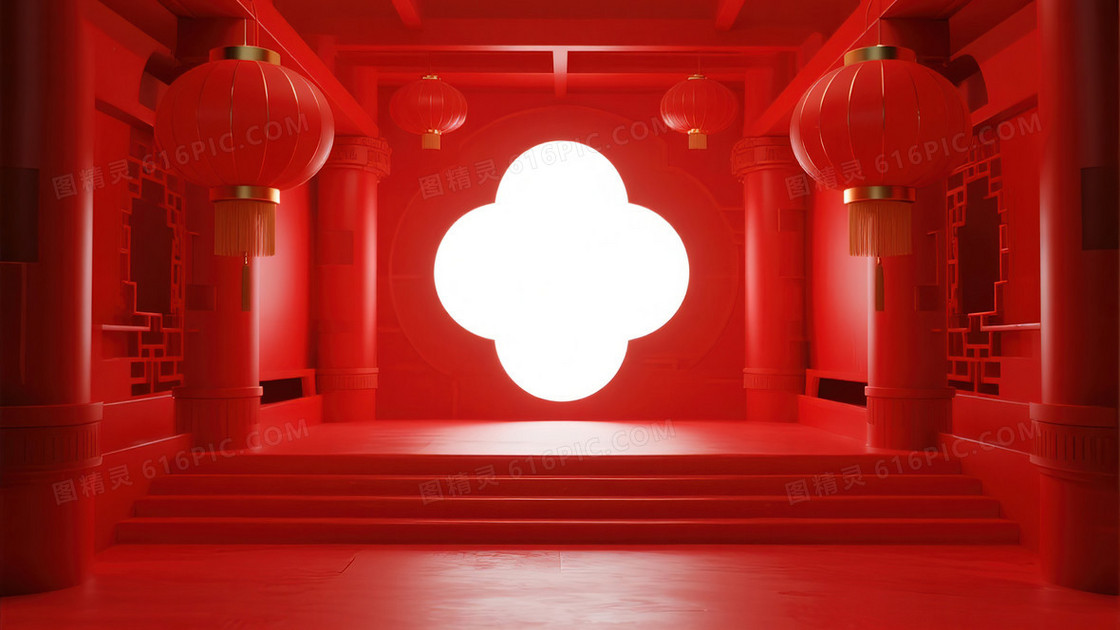 中国新年喜庆背景