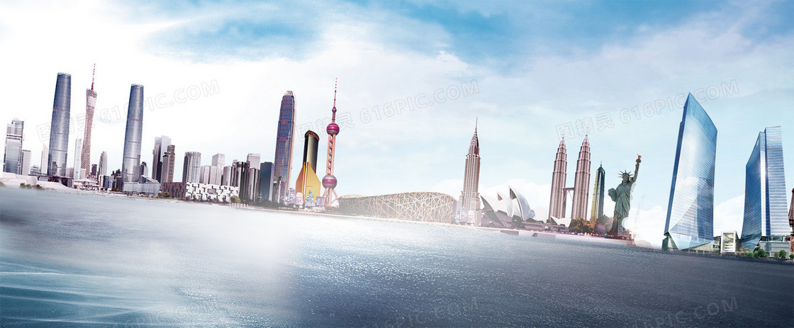 商务banner背景