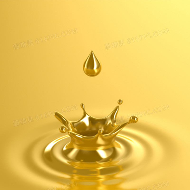 金色水滴背景图