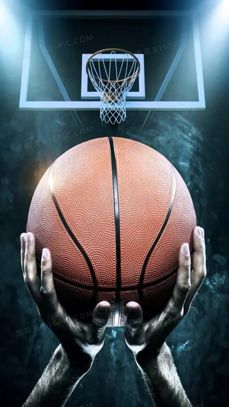 篮球运动H5素材背景