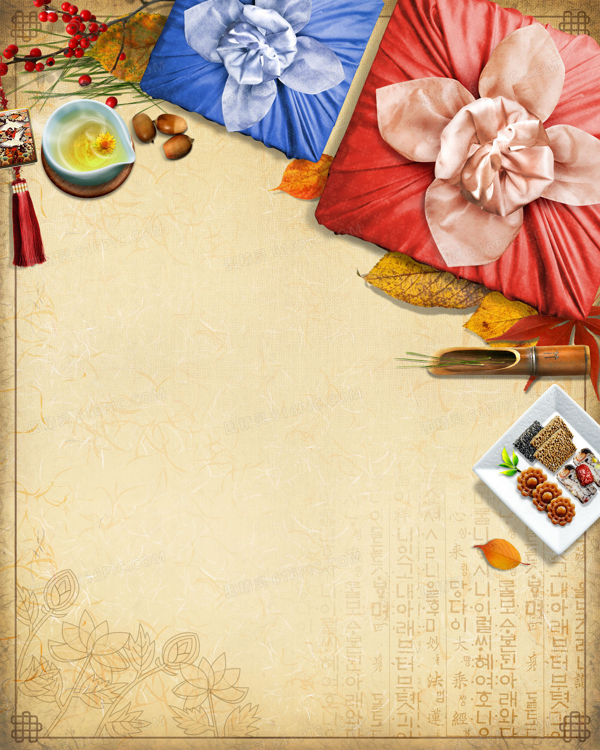 韩国美食背景图片下载_免费高清韩国美食背景设计素材