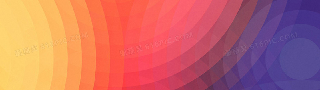 简约几何背景banner图