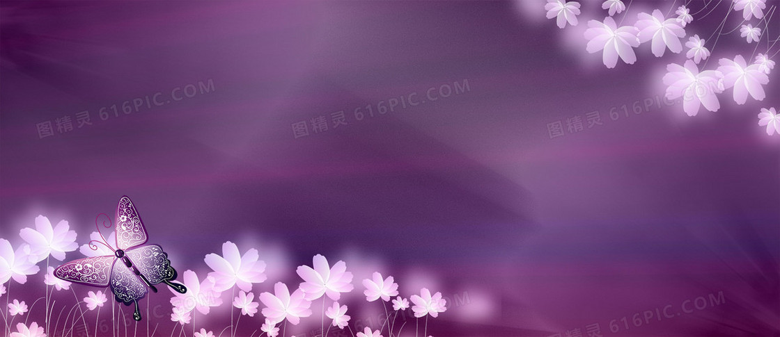 紫色梦幻背景