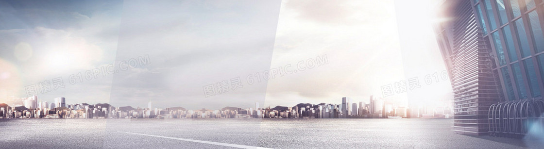 现代时尚都市banner