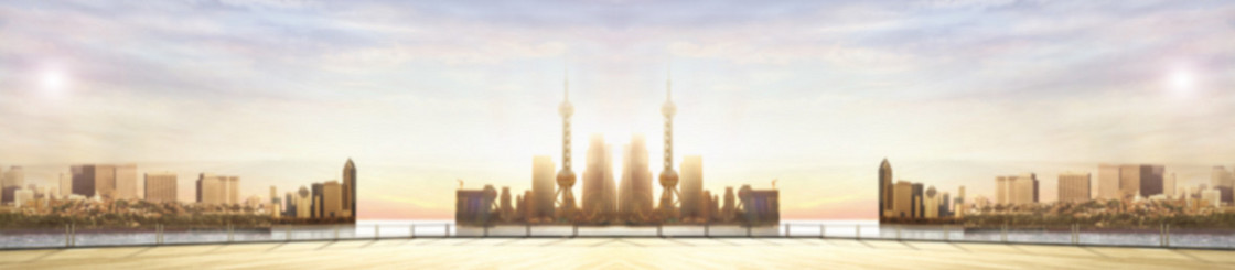 淘宝商务男鞋城市背景banner