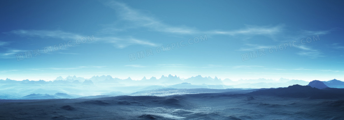 天空广阔大气背景