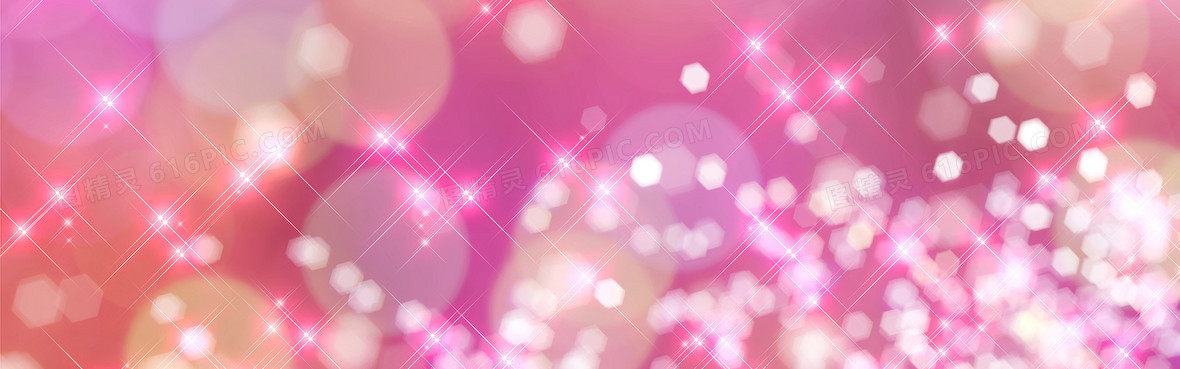 唯美粉色梦幻背景背景图片下载_1920x600像素jpg格式