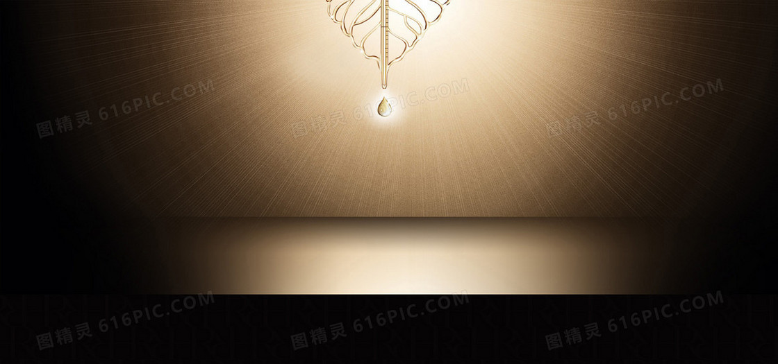 精华液珠宝水晶背景