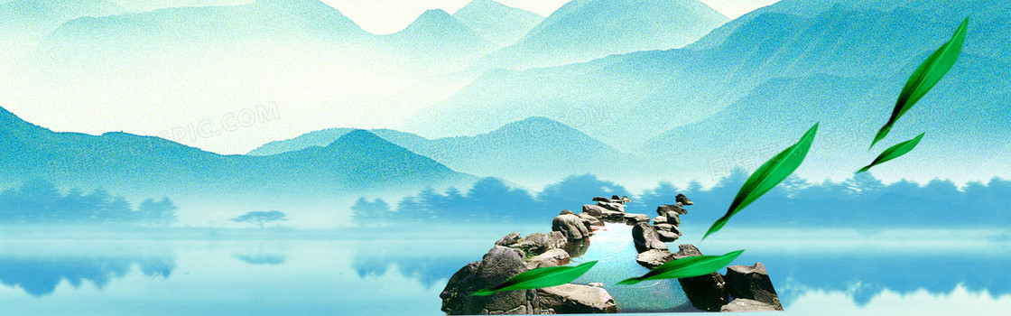 创意清新海报背景