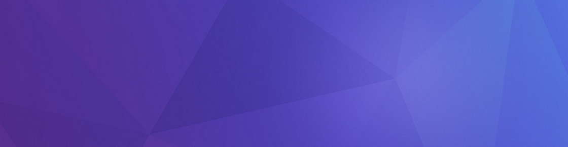 简约炫彩个性多边形背景banner