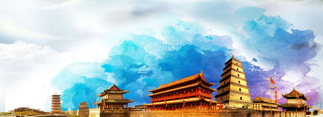 印象韩国旅游海报banner