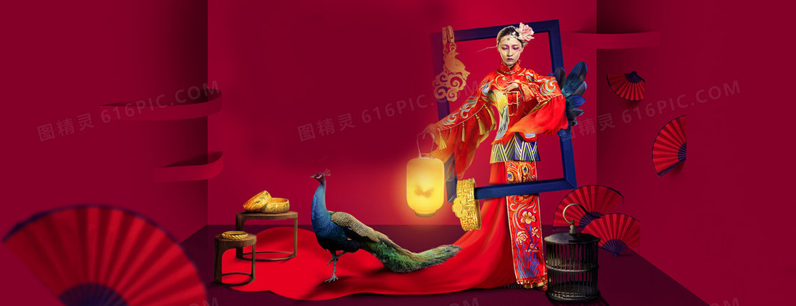珠宝喜庆背景