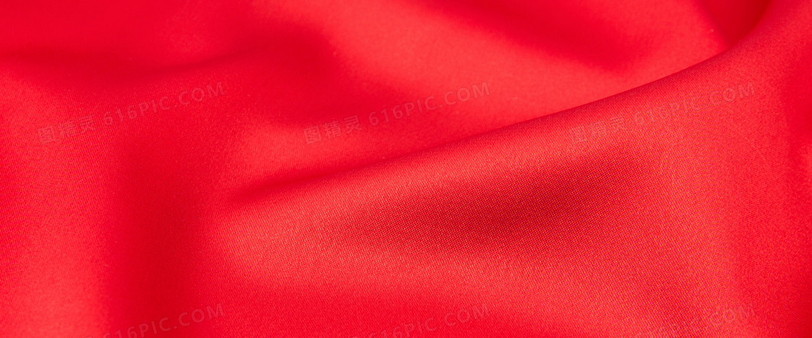 丝绸绸带红色光泽丝滑海报banner质感纹理 图精灵为您提供丝绸背景