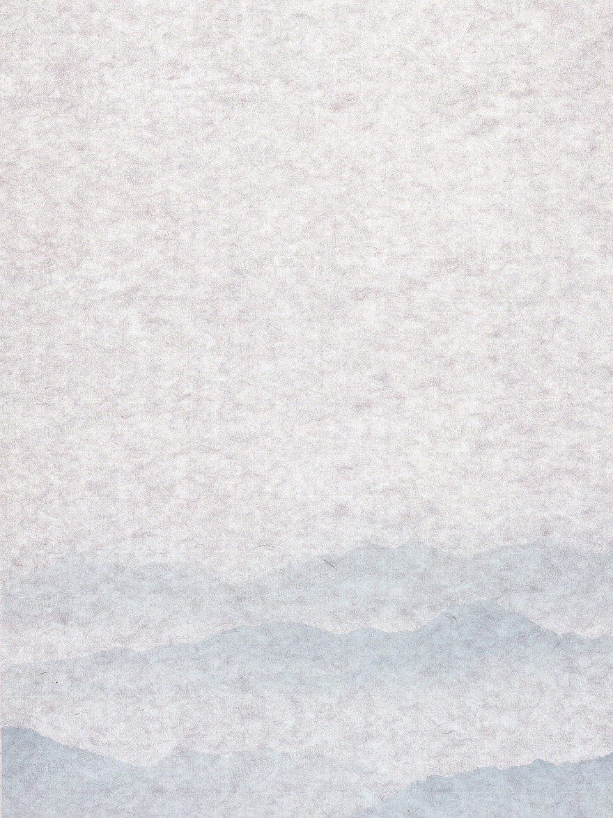 中国风山水画