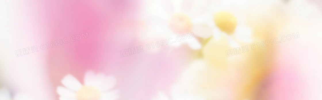 粉色浪漫 背景banner