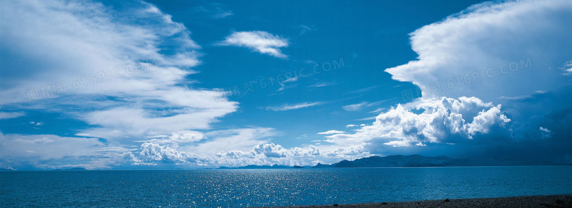 天空背景海报