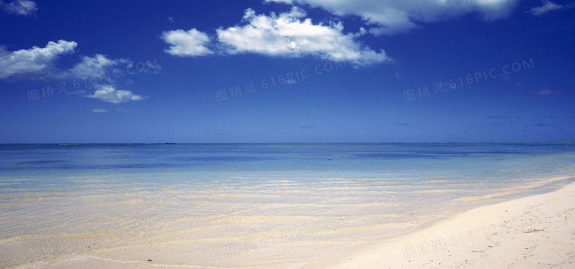 夏日海滩背景