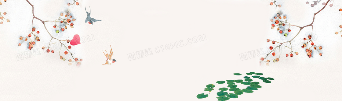 复古女装背景