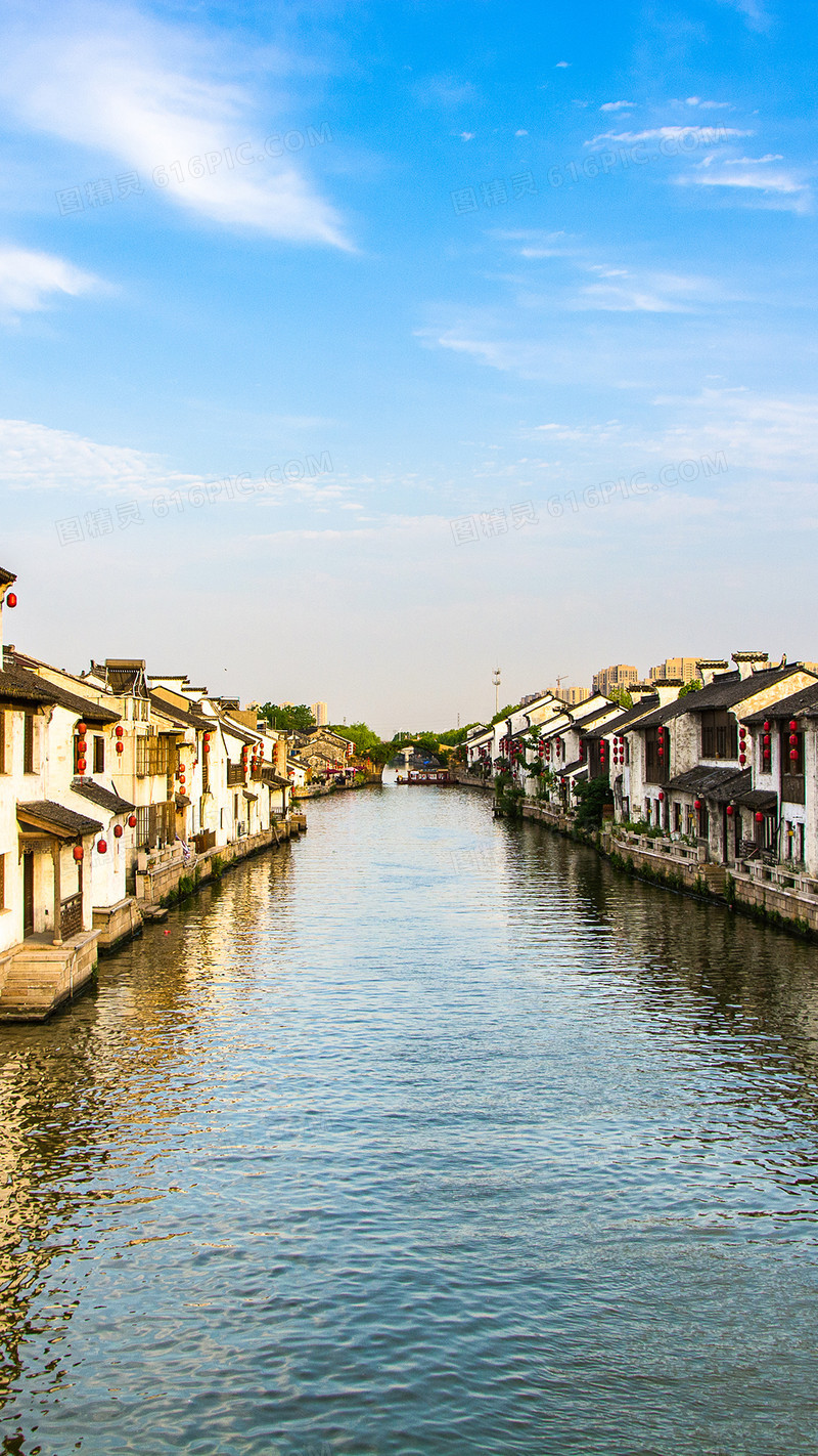 江南水乡风景装饰