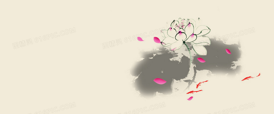 简约水墨海报