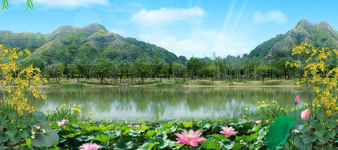 风景背景