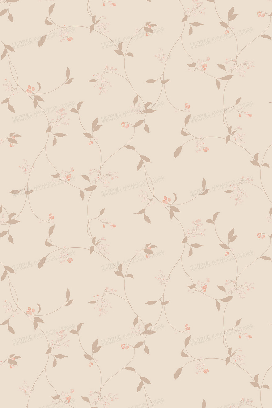 小清新碎花背景素材
