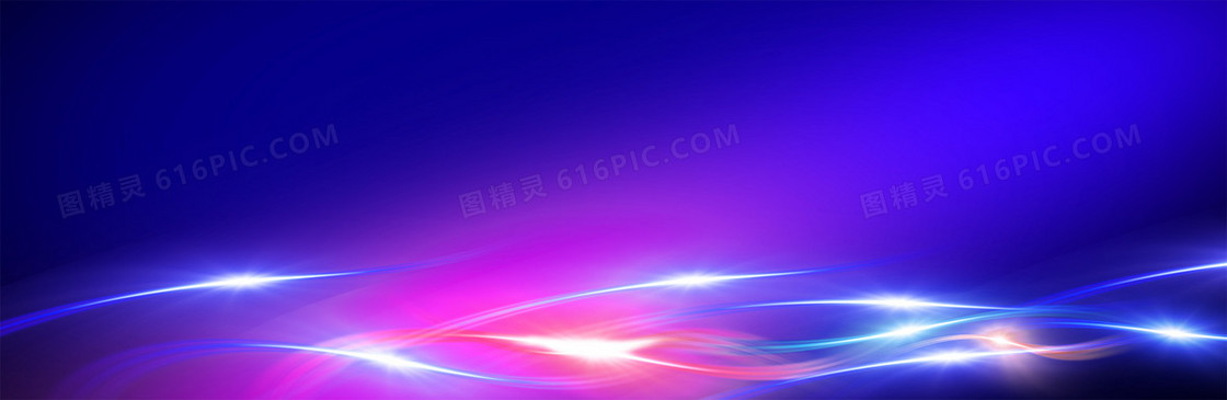 互联网科技背景banner设计