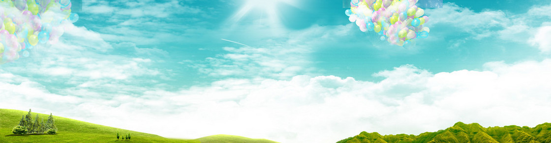 清新背景banner