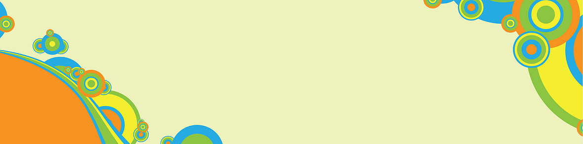 黄色简约小清新背景图