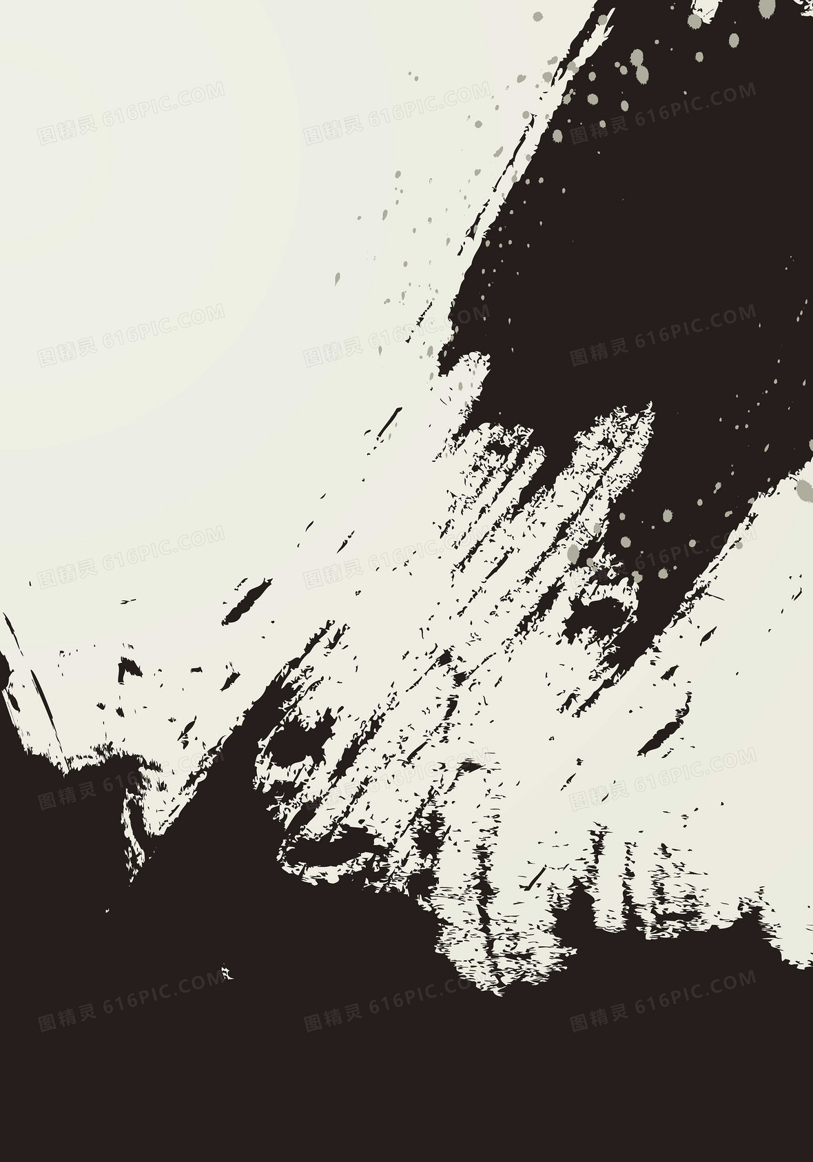 毛笔笔触背景图片下载_免费高清毛笔笔触背景设计素材_图精灵