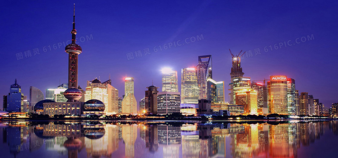 繁华都市夜景