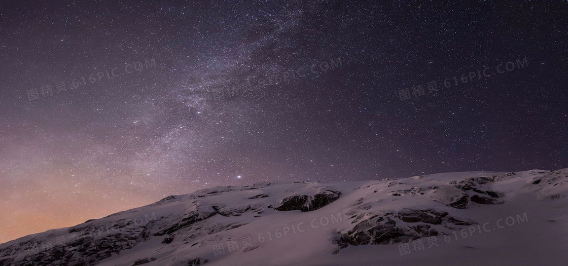 璀璨夜空背景