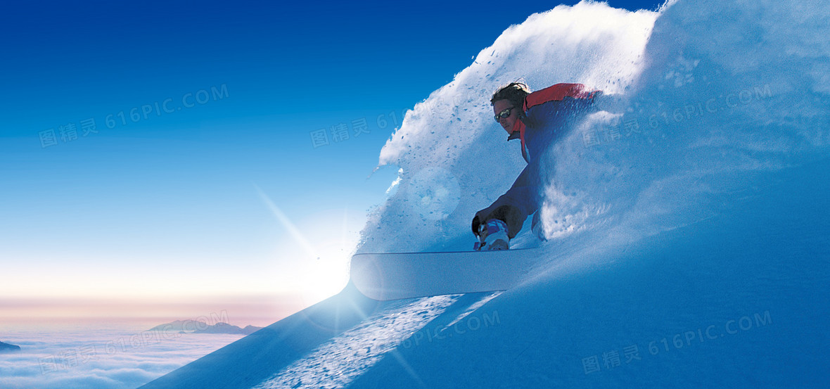 滑雪banner背景图片下载_免费高清滑雪banner背景设计素材_图精灵