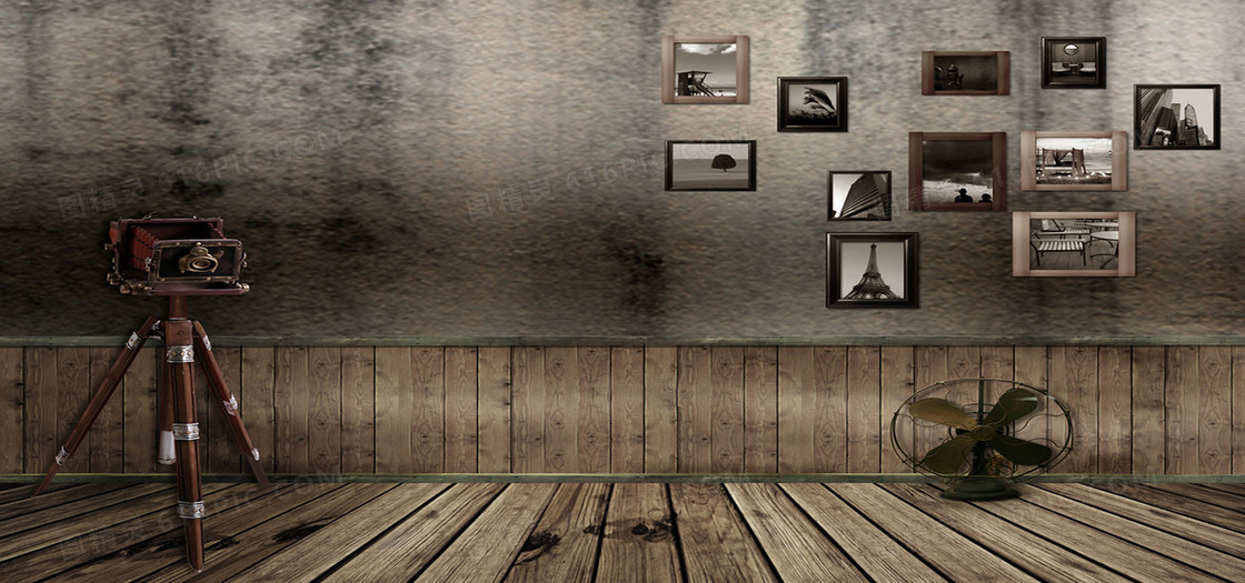 复古怀旧banner