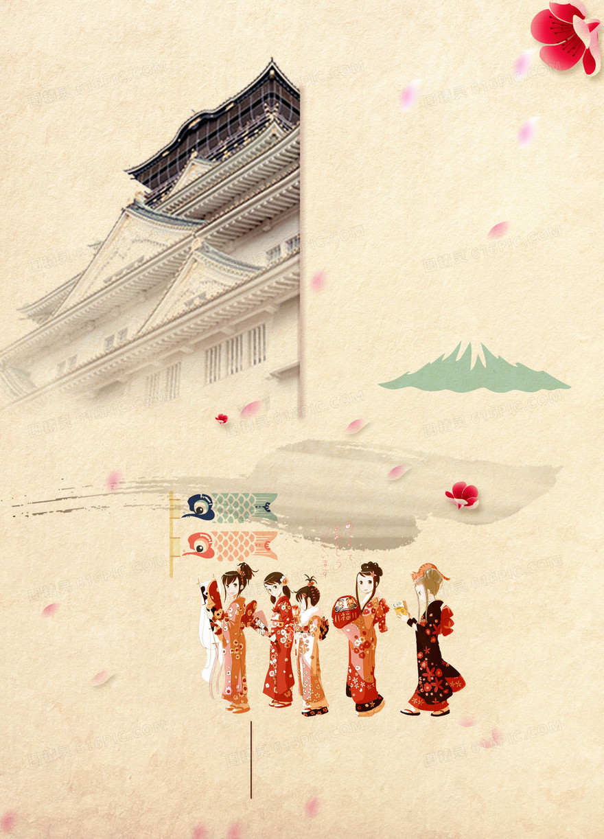 和服日本风背景