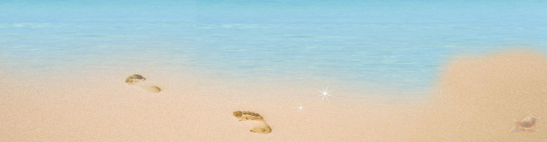 女鞋海边沙滩背景banner