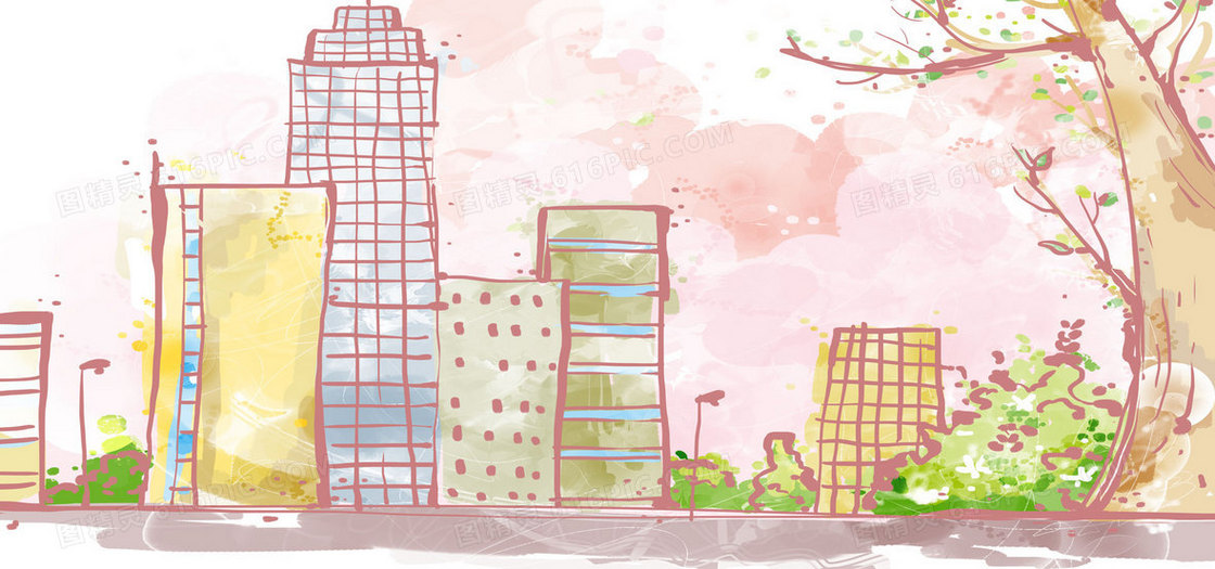 插画背景