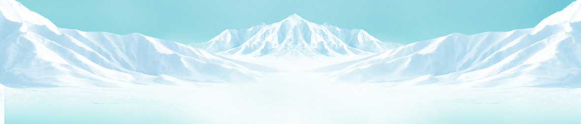 大气雪山背景